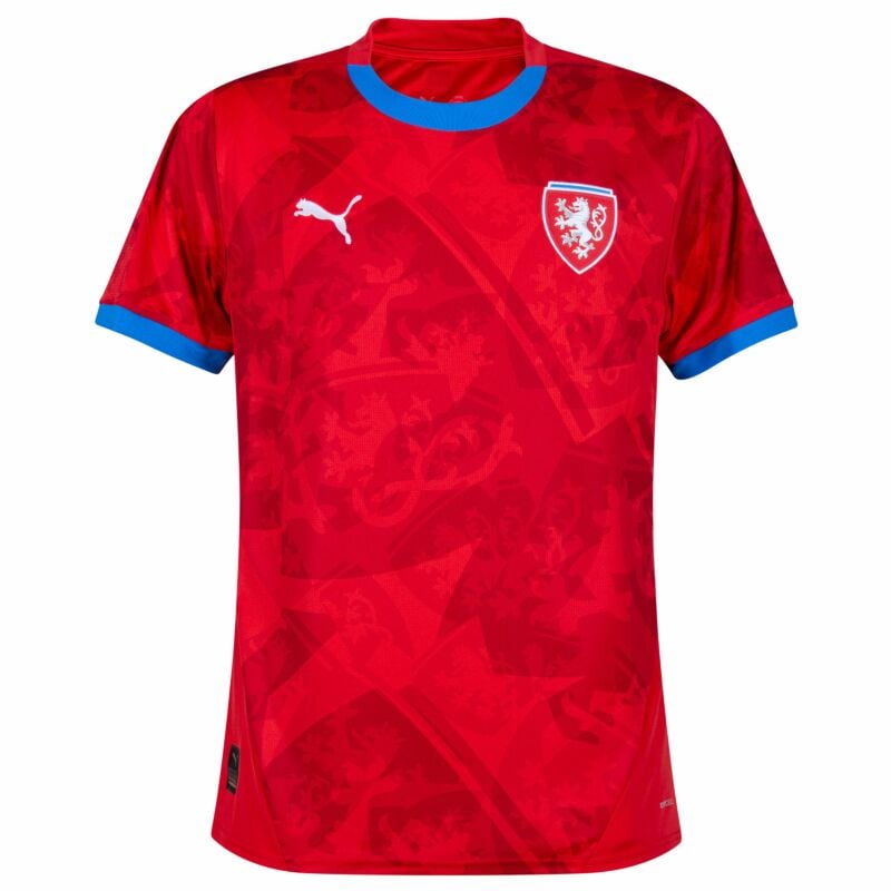 Maillot domicile de la République tchèque 24/25 Euro 2024