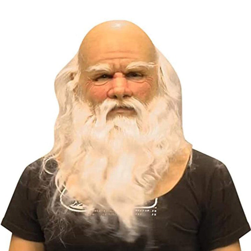 Realistic Latex Full Face Mask — Lifelike Contours, Flexible Fit