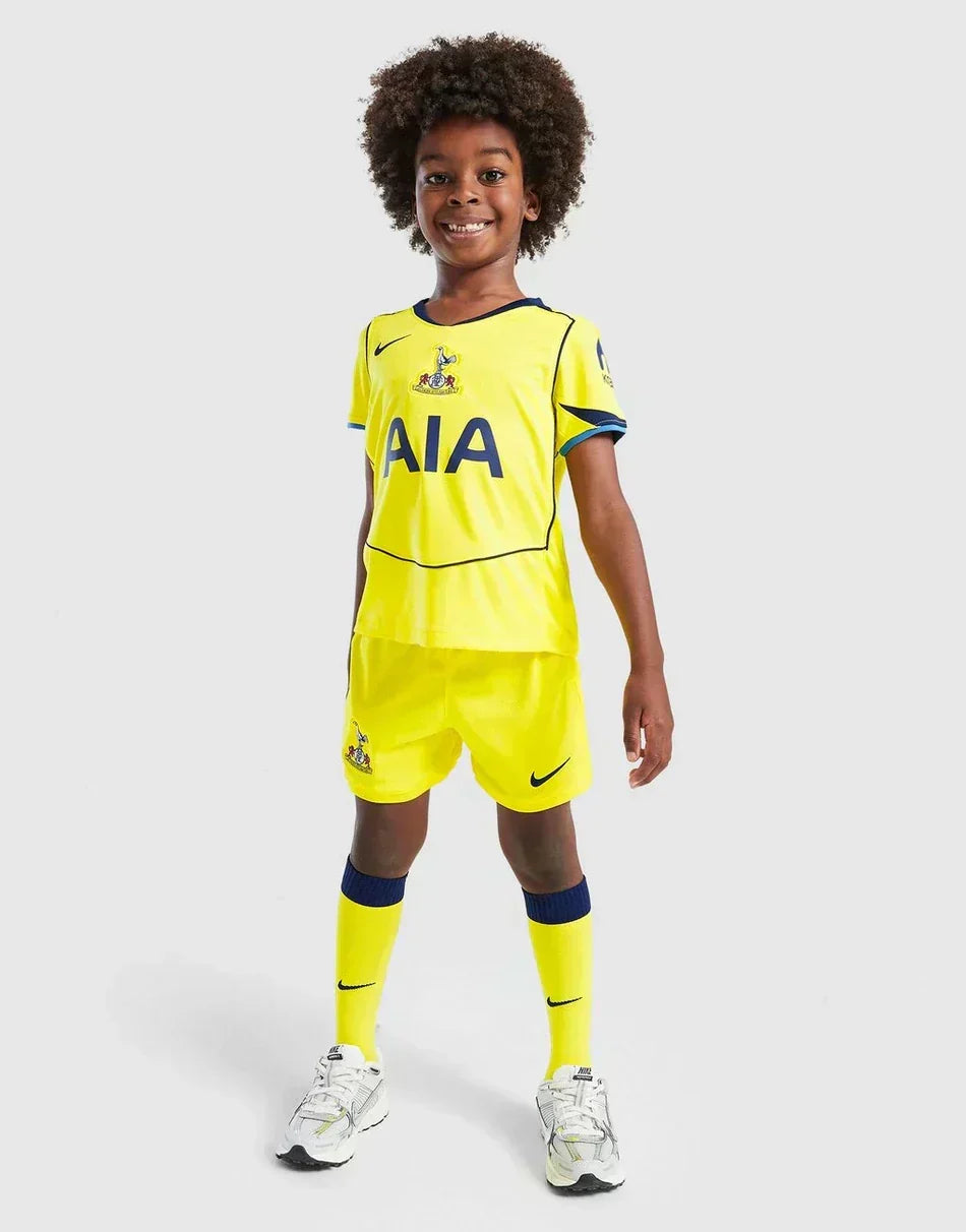 Troisième tenue enfant de Tottenham 2025-26