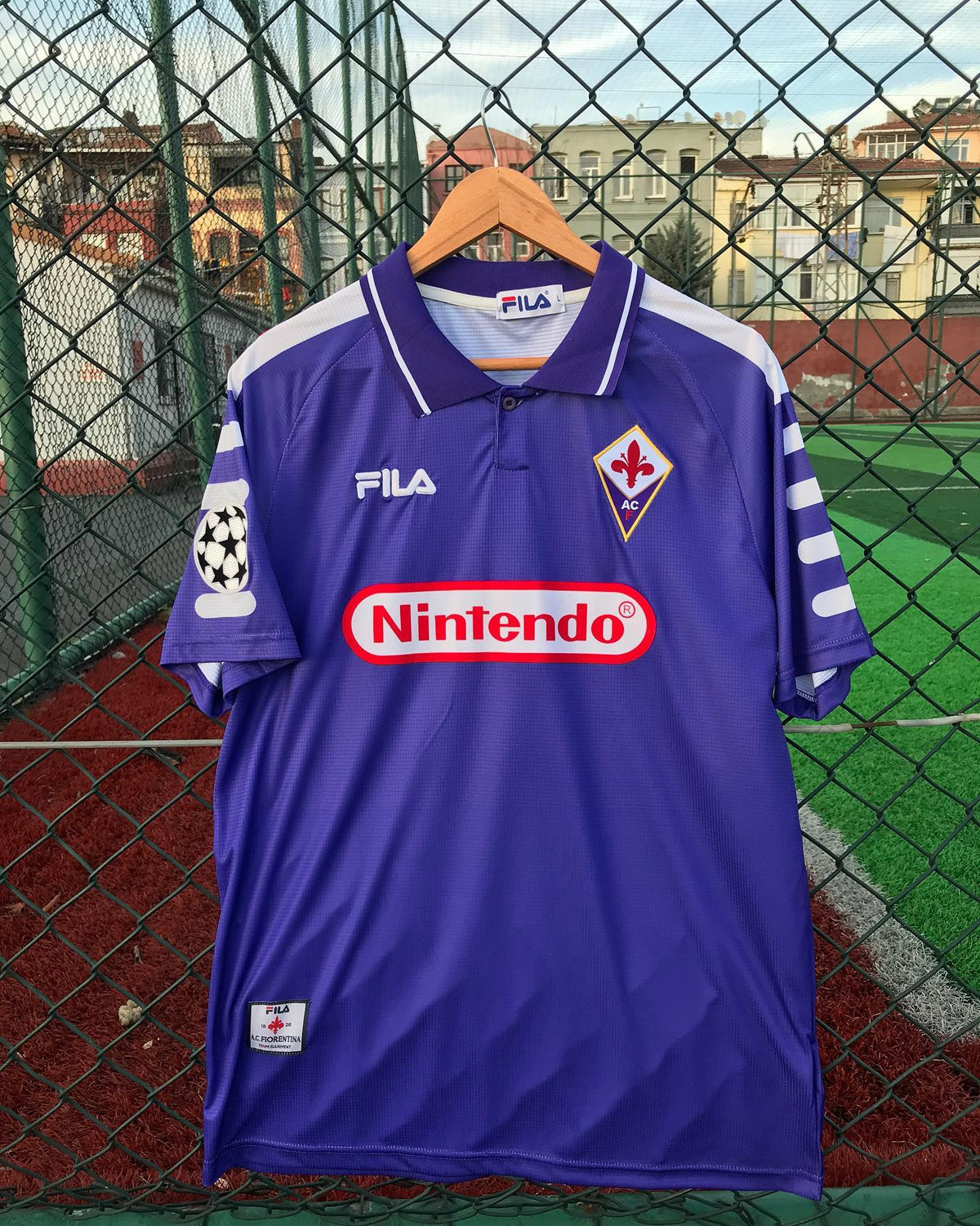 Maillot rétro de la Fiorentina 1998 / 1999