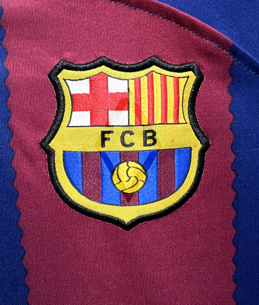 MAILLOT DOMICILE À MANCHES LONGUES DU FC BARCELONE 2023/24
