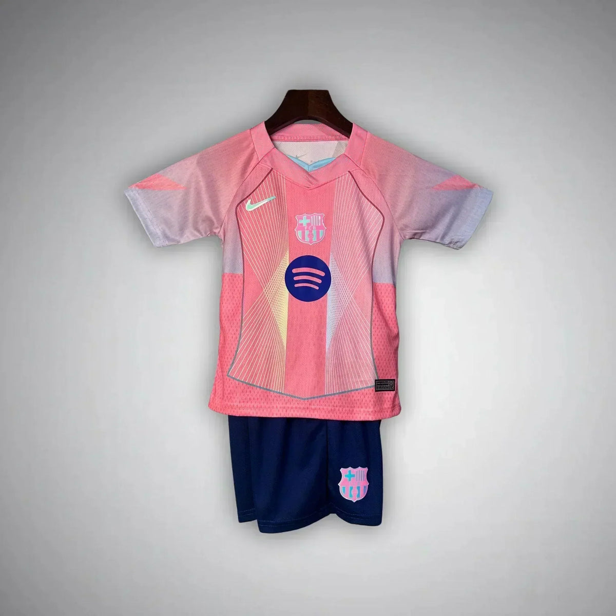 Tenue de football junior Total 90 du FC Barcelone 2025/26