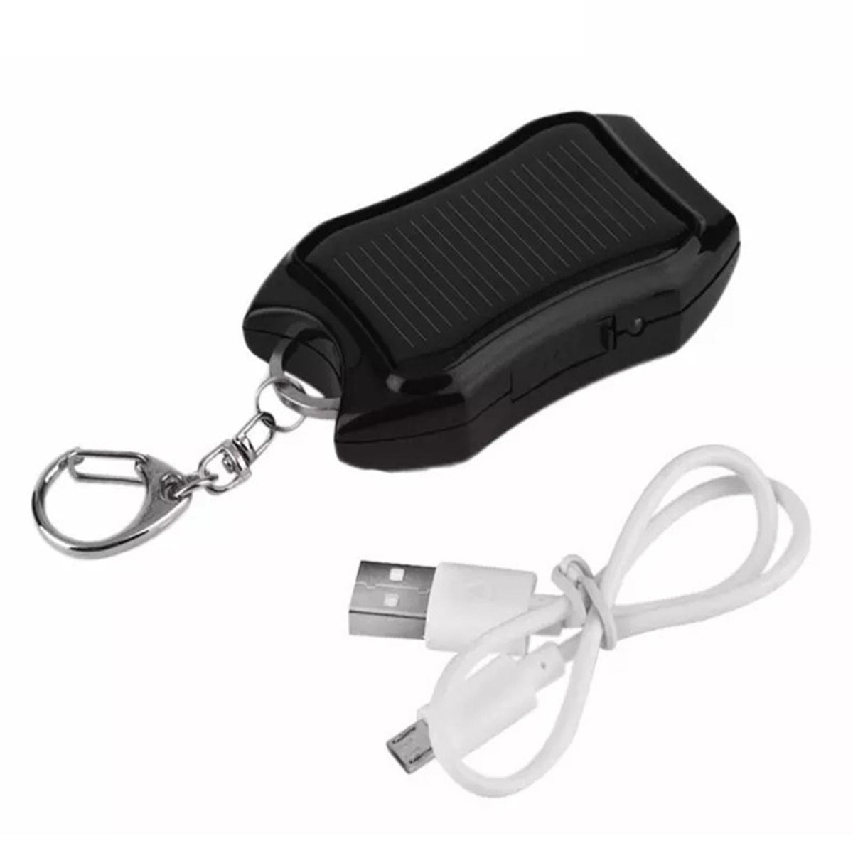 1200mAH Solar Power Bank Keychain