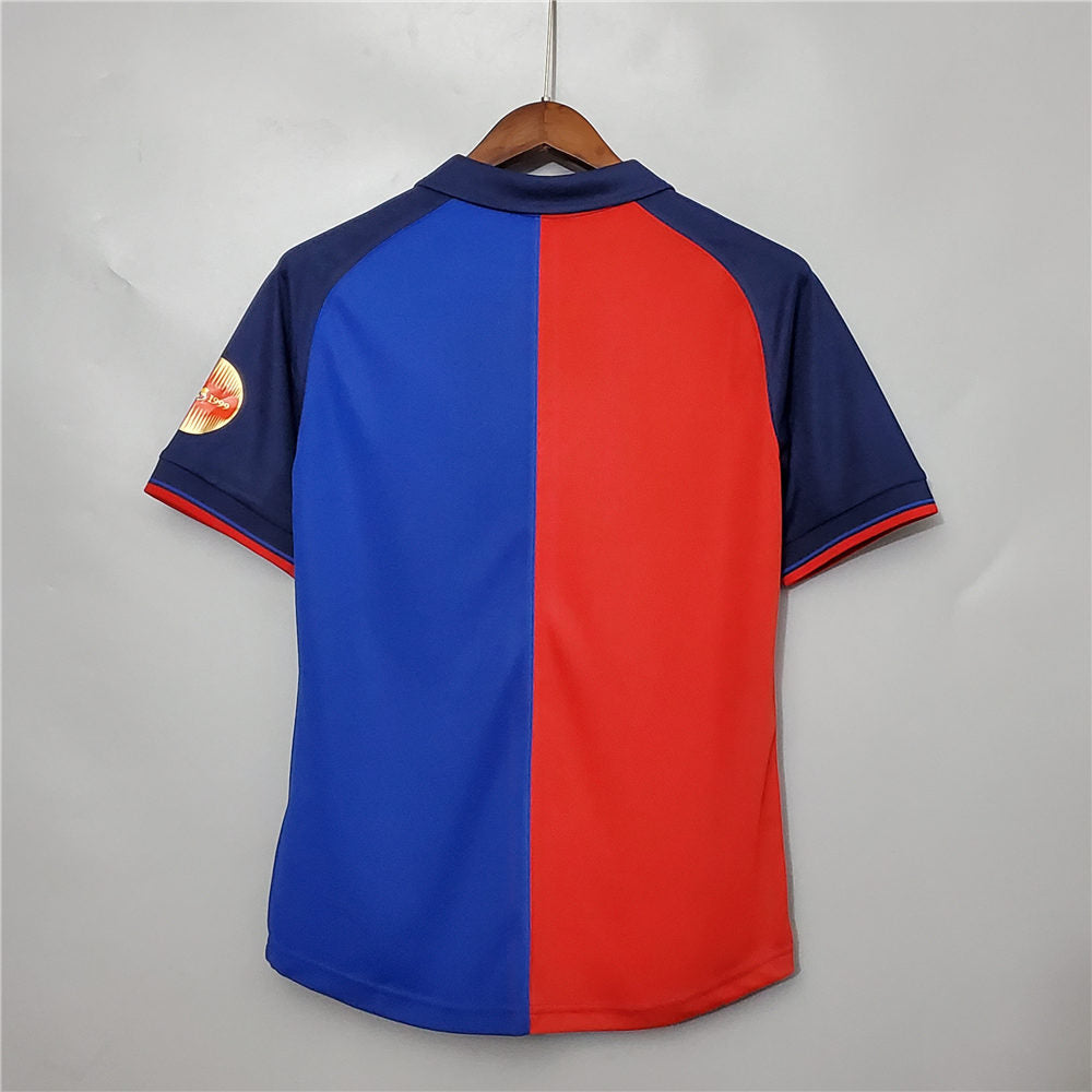 Maillot domicile centenaire du FC Barcelone 1899/1999
