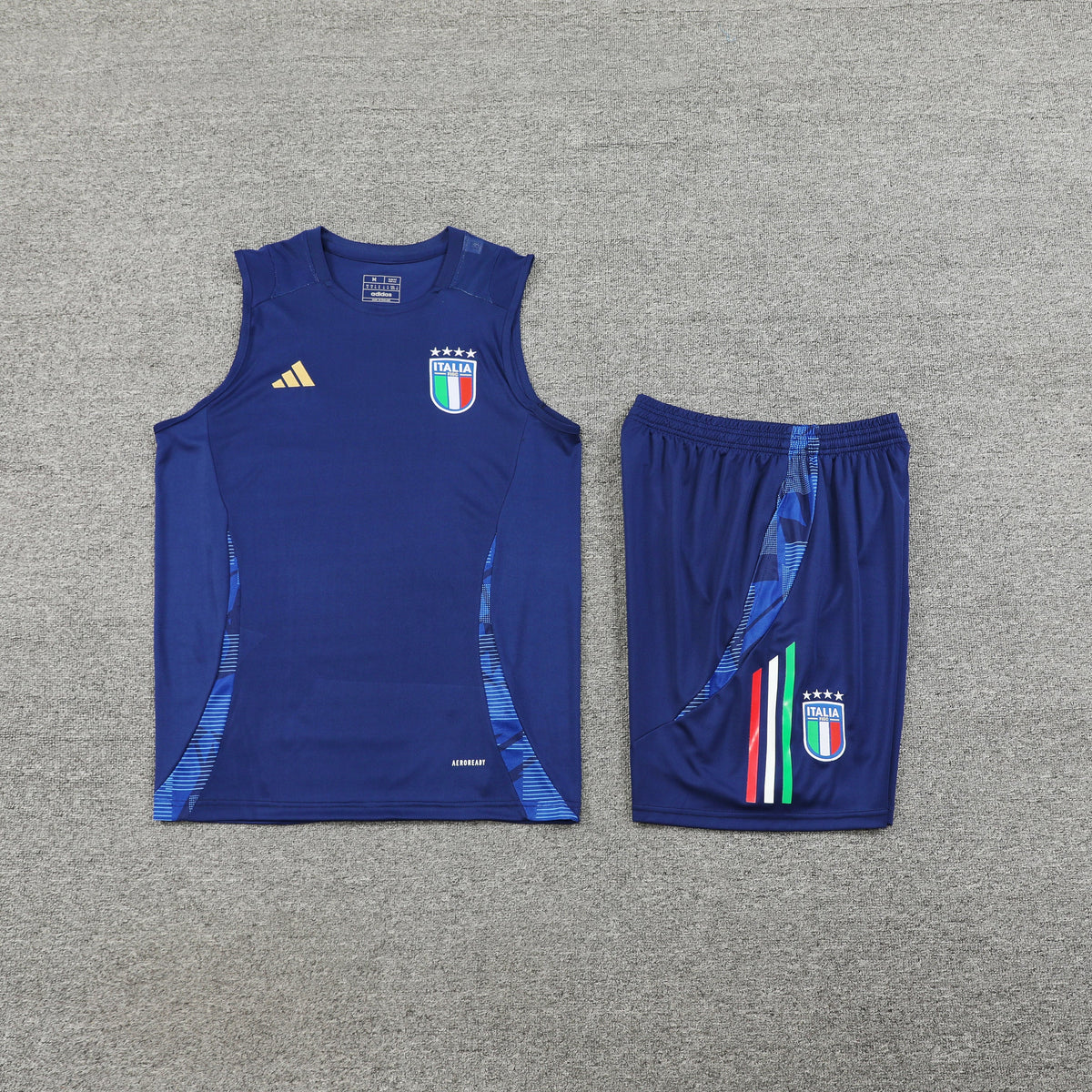 Italië blauw zomertrainingspak 2024/25