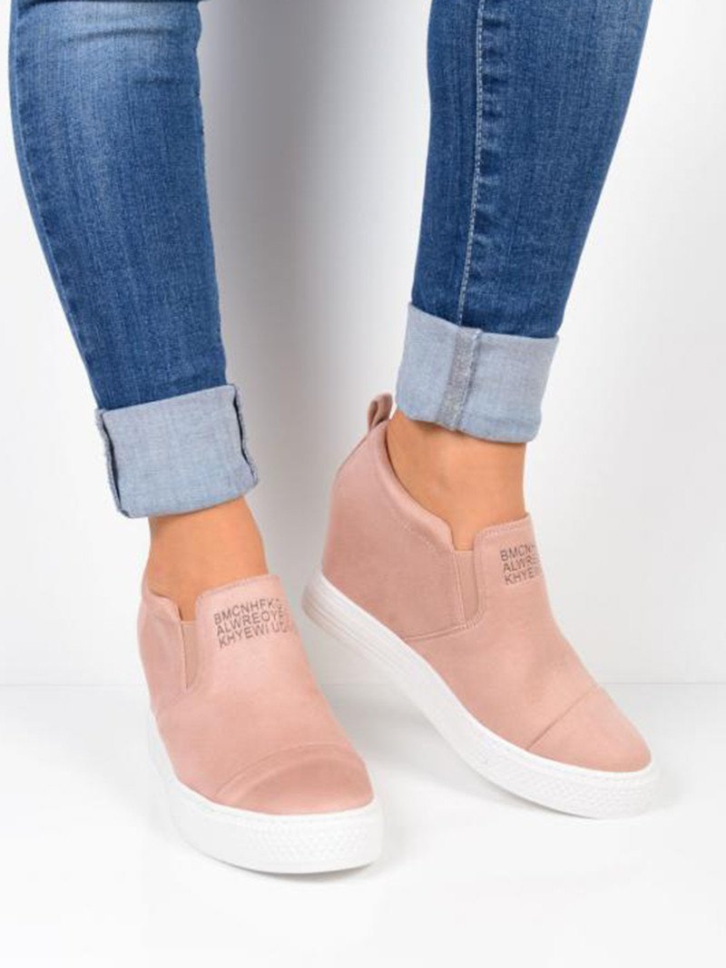 Slip On Wedge Sneaker