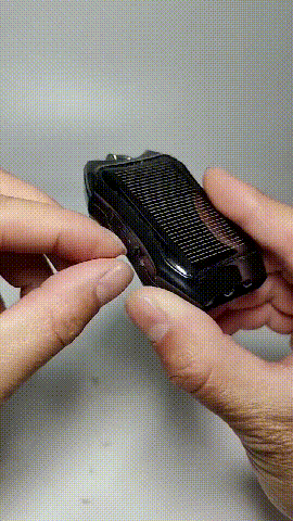 1200mAH Solar Power Bank Keychain