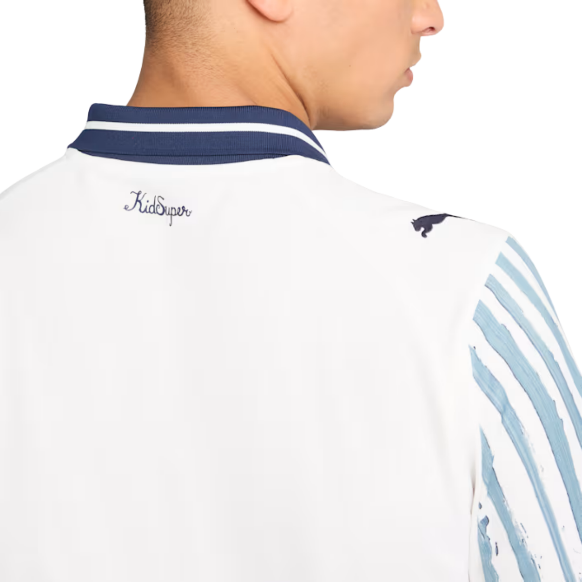 Monterrey X KidSuper Club World Cup-shirt 25/26 - Wit/donker marineblauw