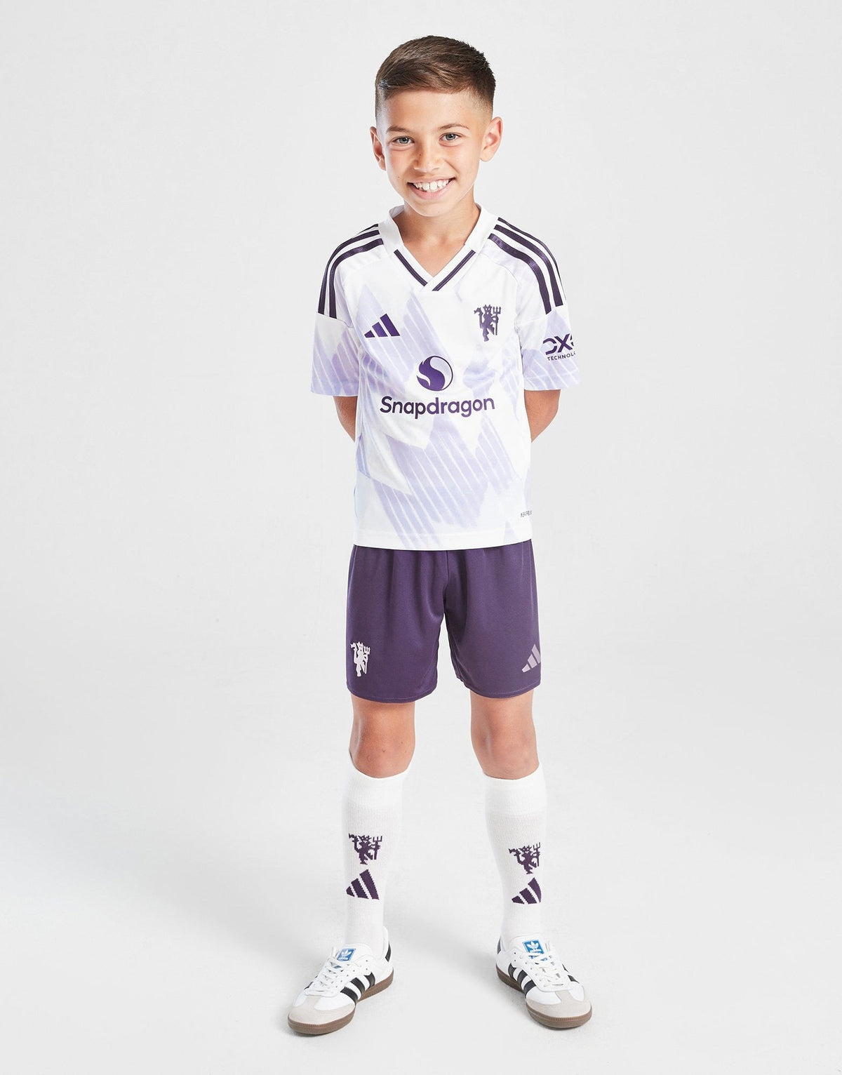 Ensemble de football enfant extérieur de Manchester United 2025-26