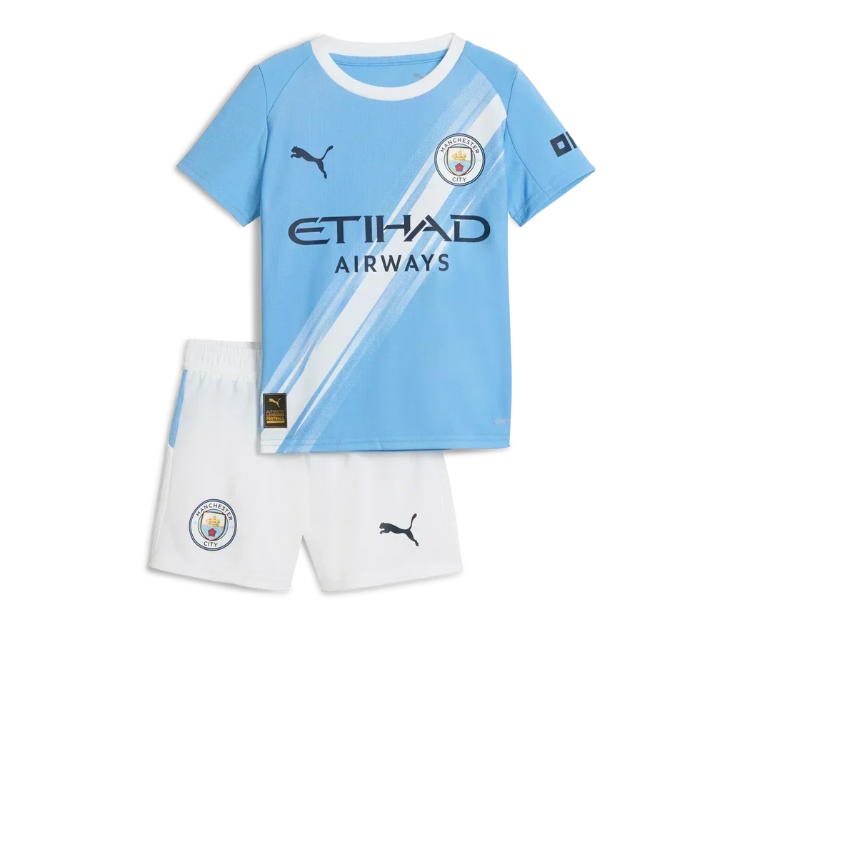 Manchester City-thuisvoetbaltenue voor kinderen 2025/26