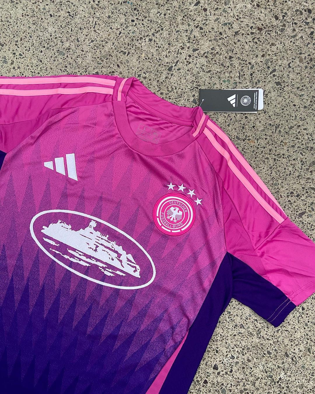 Speciaal editie-shirt Duitsland x Corteiz 2024/2025