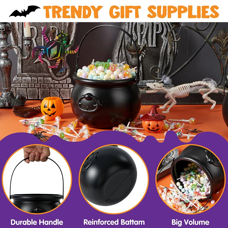 Bonbonnière de chaudron de sorcière pour Halloween | Filindra