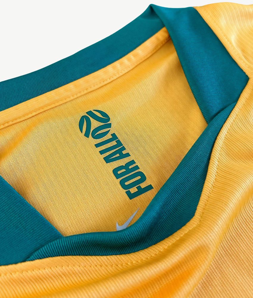 Maillot domicile de l’Australie pour la Coupe du monde 2026