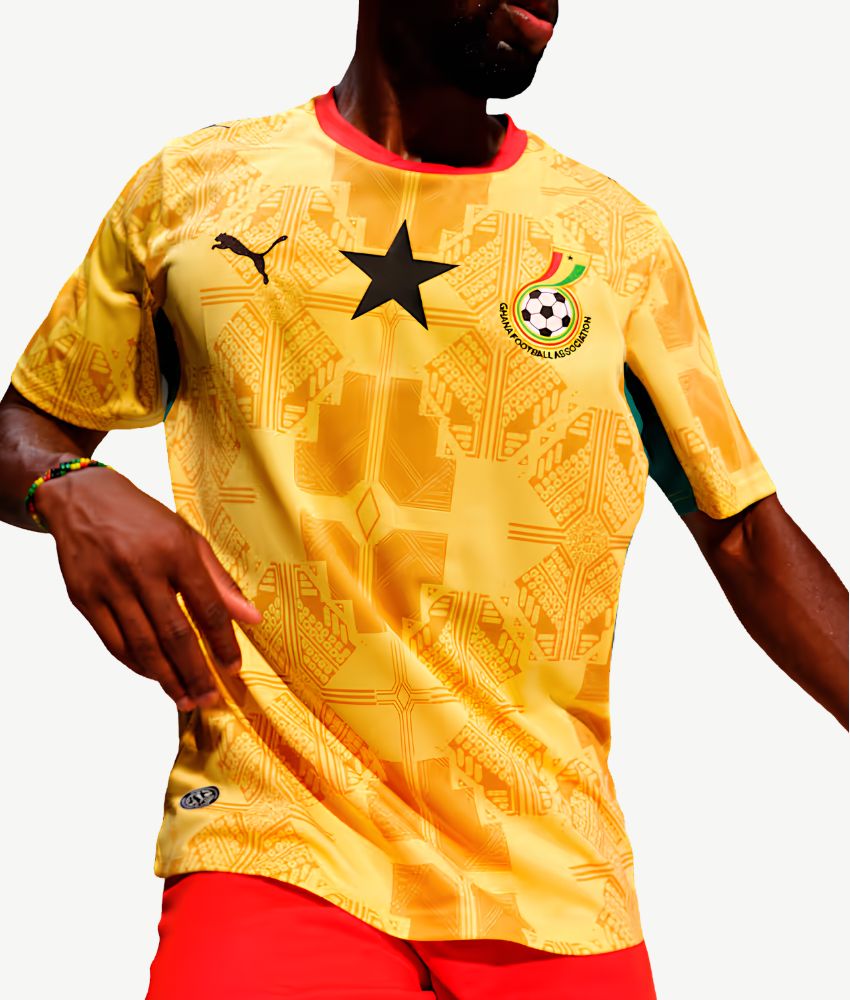 Maillot extérieur du Ghana pour la Coupe du monde 2026