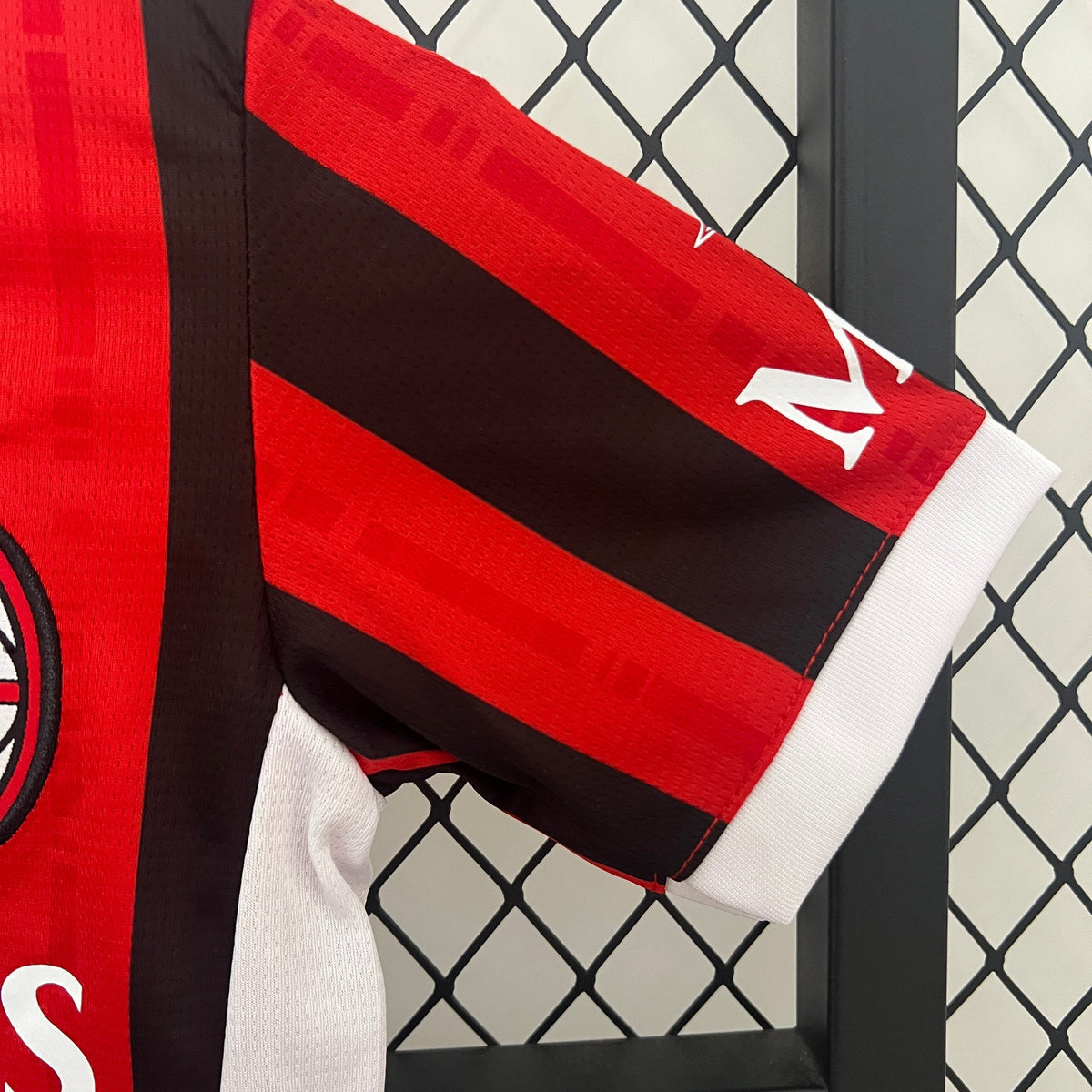 Tenue de football domicile de l’AC Milan pour enfants 2024/25