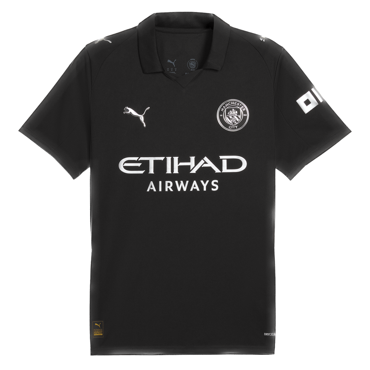 Manchester City 2025/2026 Black Away Jersey
