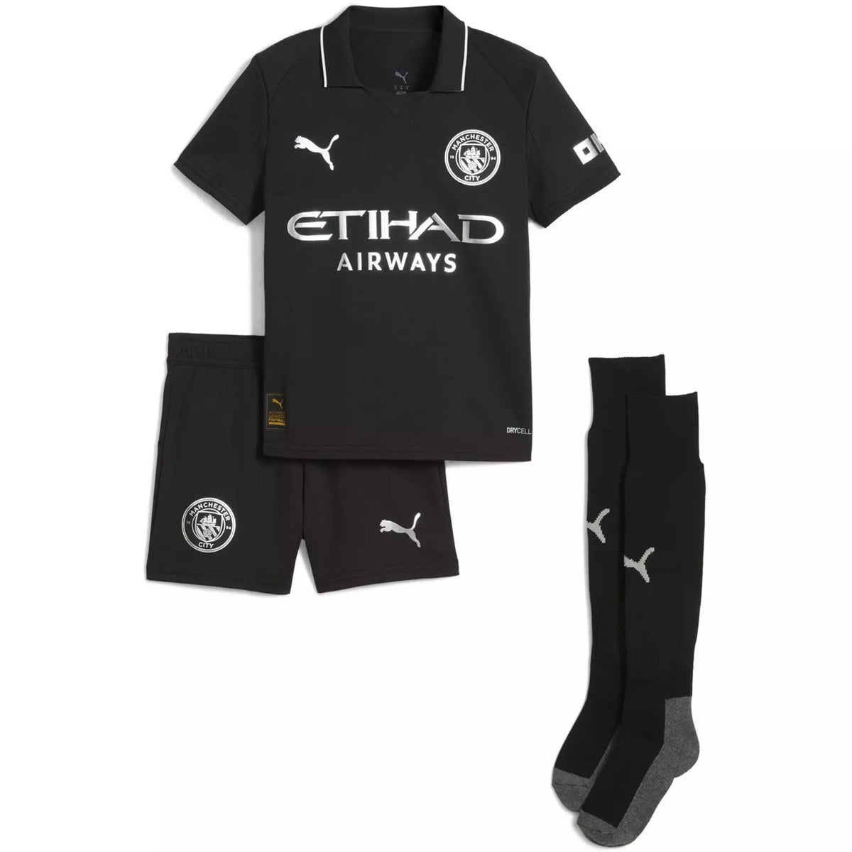 Kit enfant extérieur de Manchester City 2025/26