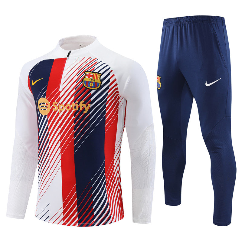 Barcellona 23-24 | Stile mimetico bianco | Tuta