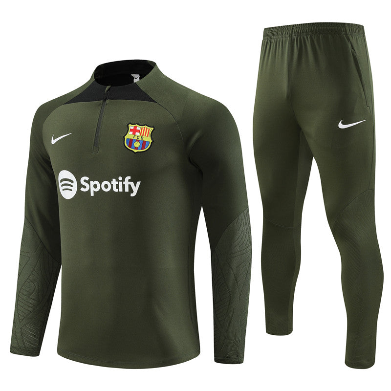 Tuta verde militare del Barcellona 23-24
