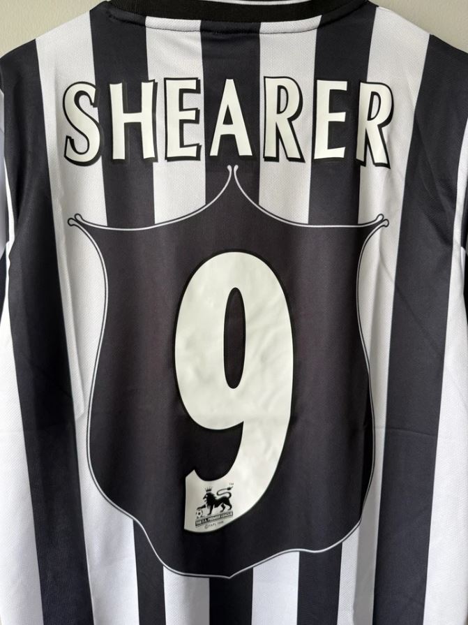 NEWCASTLE UNITED 1997/1999 UITVOETBALSHIRT #9 SHEARER