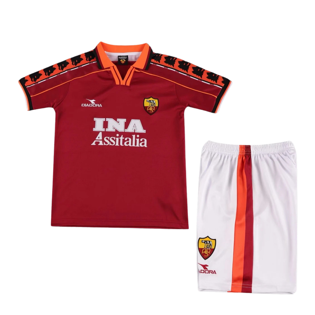 AS Roma Home 1998-1999 - KIDS SET