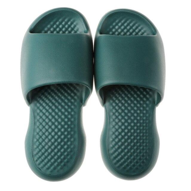 Non-slip wear-resistant thick-soled super soft slippers
