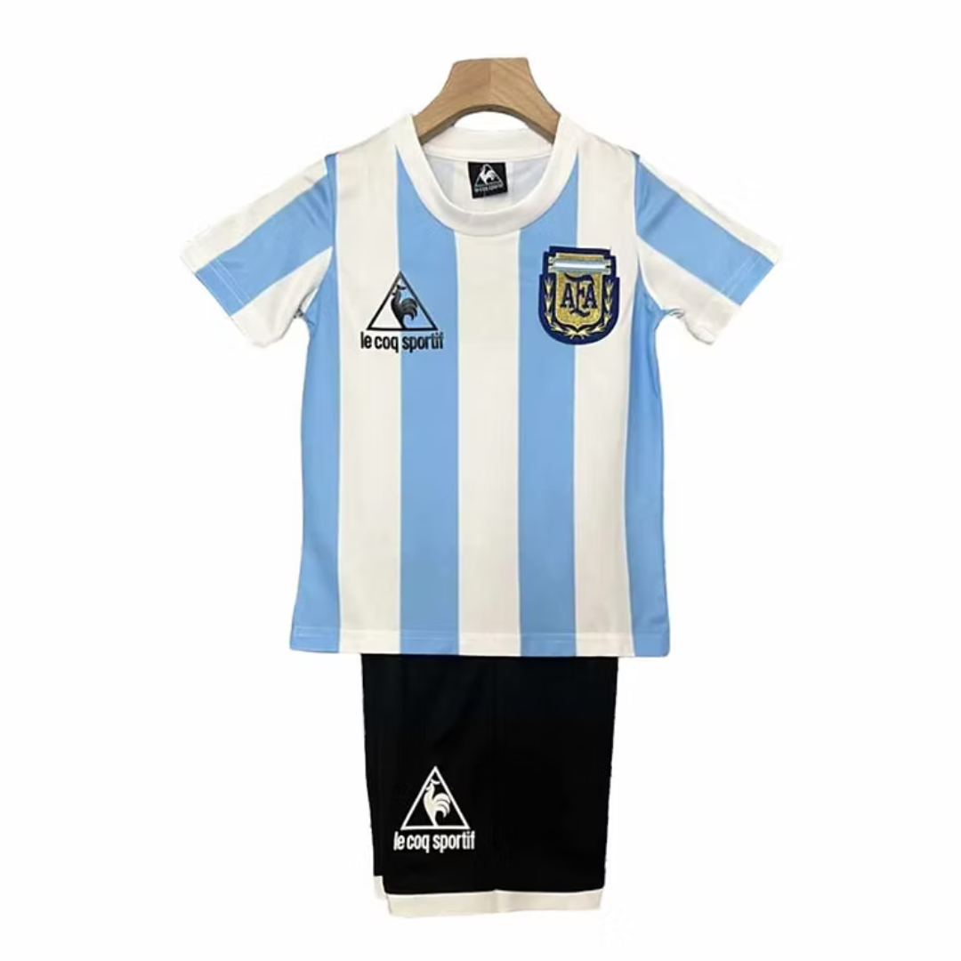 Completo da calcio Home Argentina 1986 - Bambini