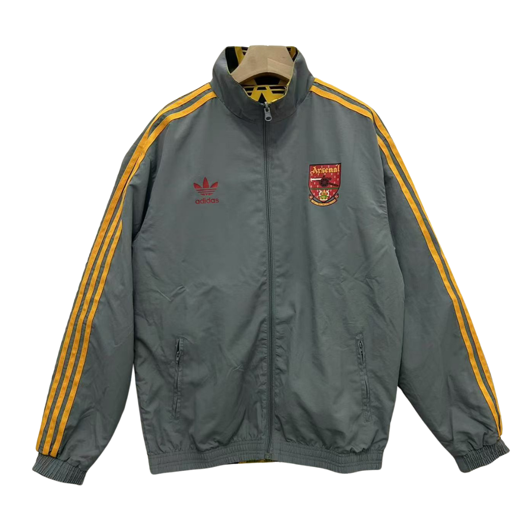 Veste rétro réversible d'Arsenal 1991