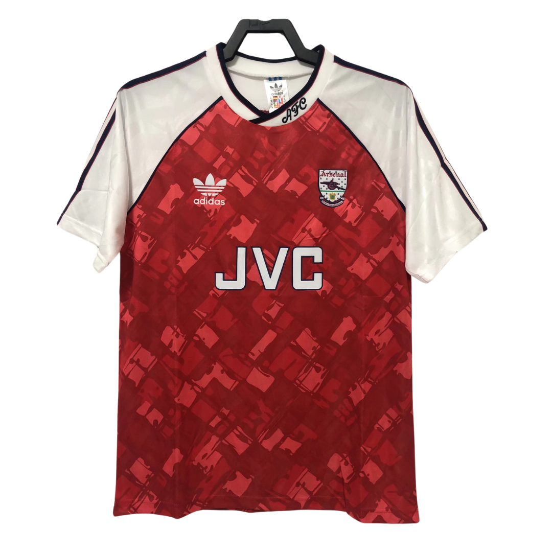 Maillot domicile de l’Arsenal FC - 1990-1992