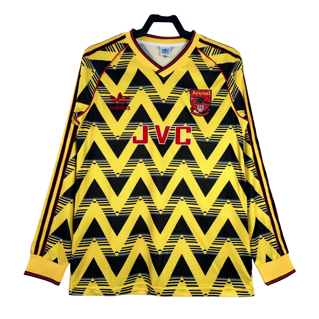 Arsenal uitshirt met lange mouwen - 1991-93