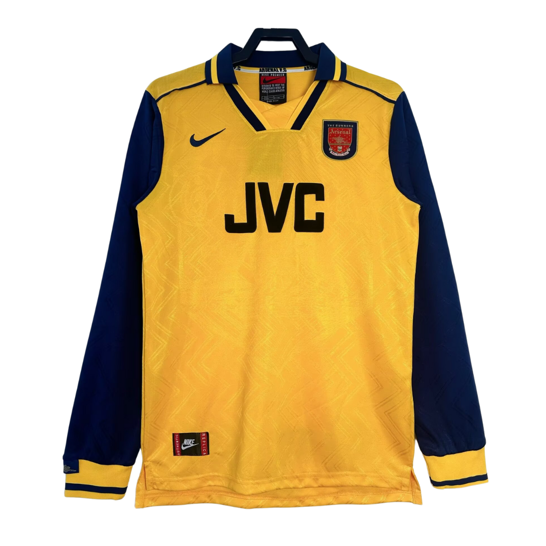 Arsenal-uitshirt met lange mouwen - 1996-97