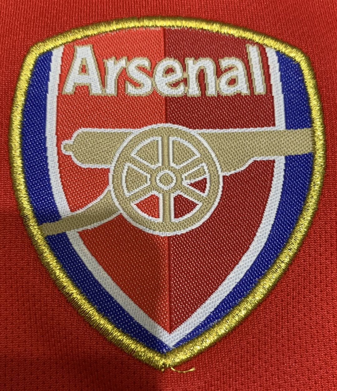 Maglia casa a maniche lunghe dell'Arsenal - 2002-03