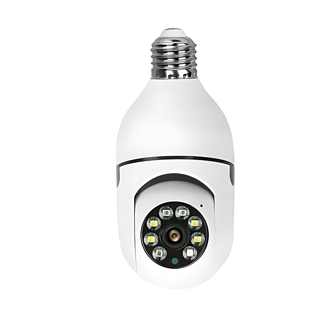 Bulbguard Wireless Outdoor WiFi Surveillance Bulb Camera with Human Tracking and Night Vision Keilini