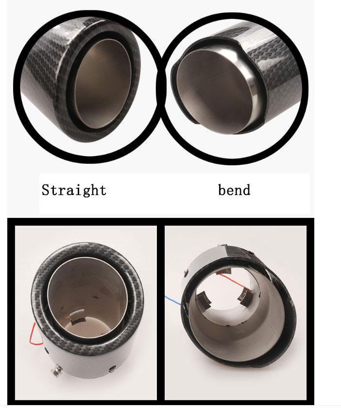 Automobile flame tail pipe