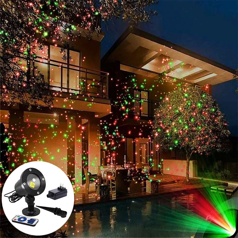 Outdoor Christmas Laser Light Projector — Festive Home Decor