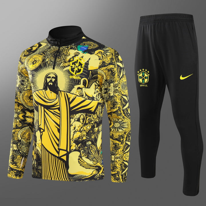 Brazil Yellow jesus tracksuit