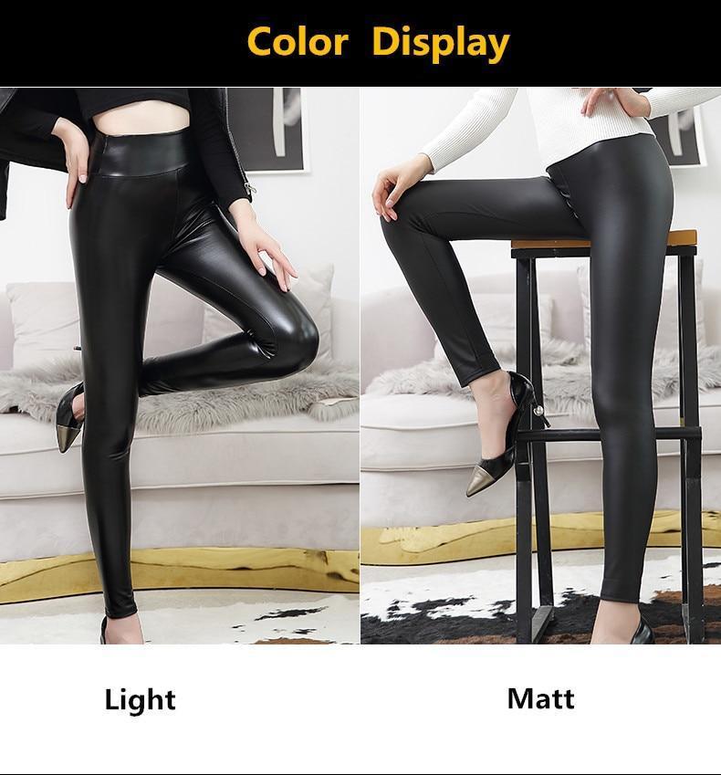 FlexiFit™ Stretchy Leather Leg Shaper