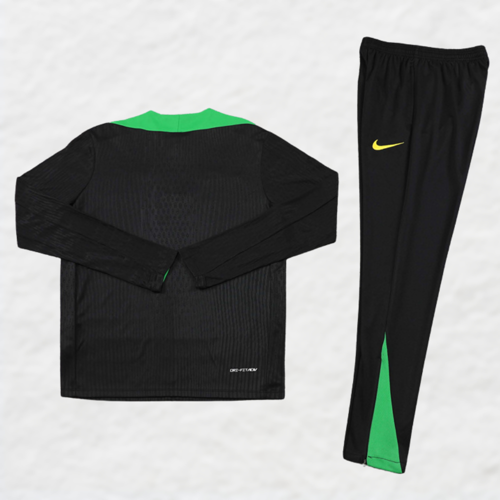 BRAZIL 2024/25 Black Training Tracksuit