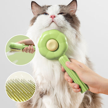 Cleaning brush for pet hair