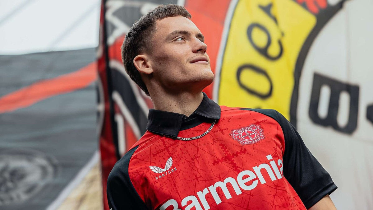 Maglia da casa del Bayer Leverkusen 2024/25