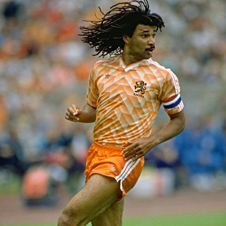 Maillot domicile des Pays-Bas 1988 X Gullit