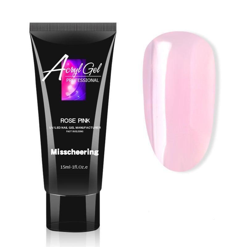 Creamy Acrylic Polygel Nail Gel Polish
