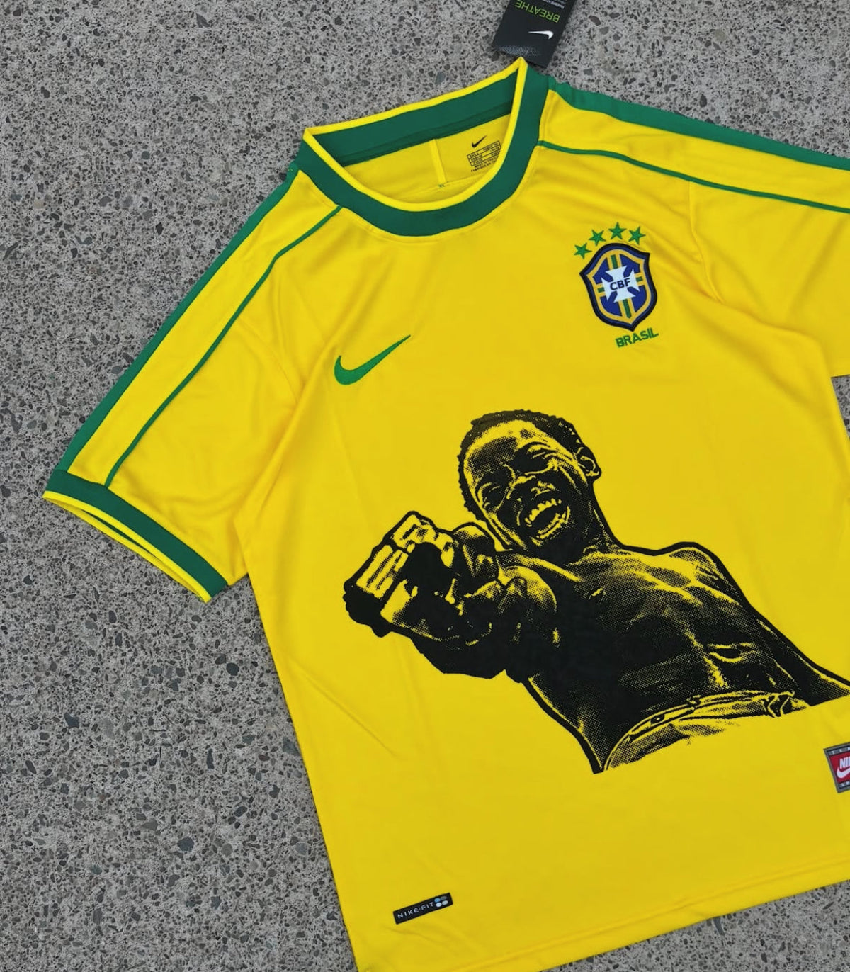 Brazilië retrotenue 1998 X City of God-conceptshirt