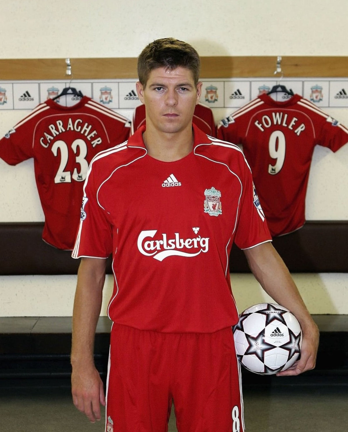 Liverpool 2006-2007 retro-thuisshirt
