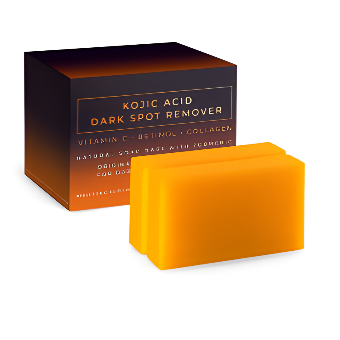 Lunavia brown anti-blemish soap with kojic acid