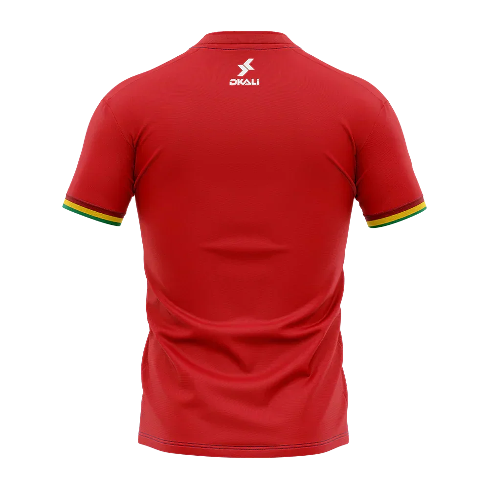 Guinea Dkali-herenshirt 2025/26 rood