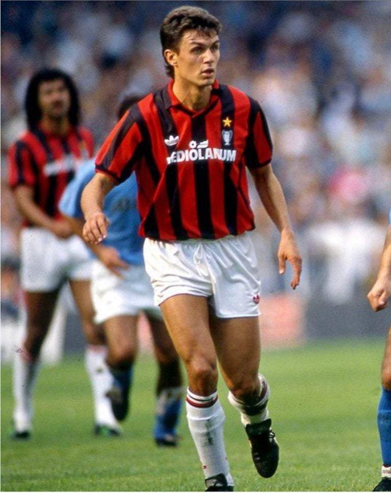 AC Milan 1991/92-thuisshirt X Maldini