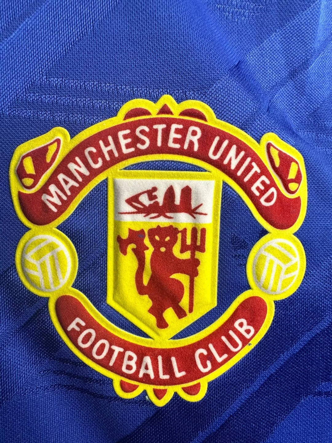 Maglia da trasferta a maniche lunghe del Manchester United - 1986-88