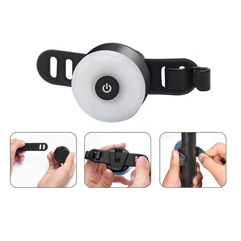 Mini LED Bicycle Tail Light Warning Light
