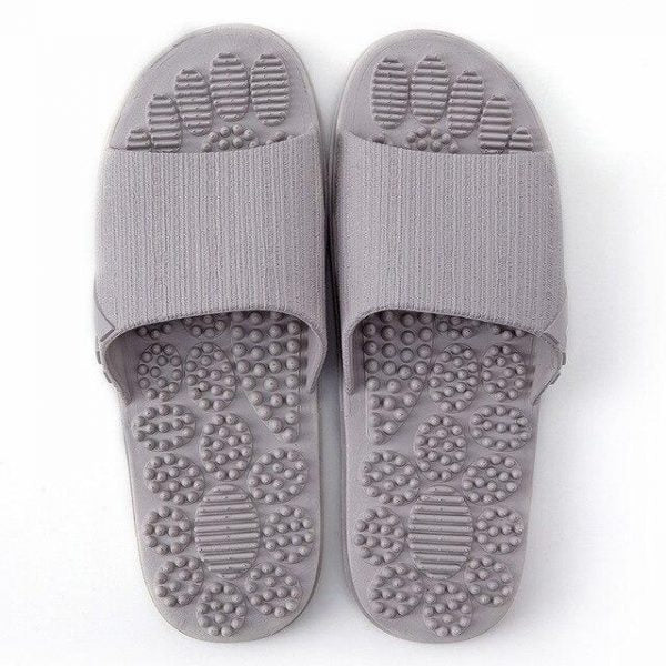 Reflexology sandals for blood circulation